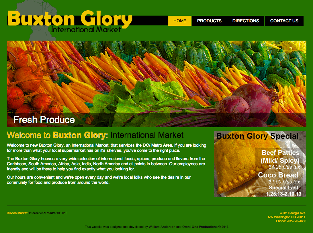Buxton Glory International Market